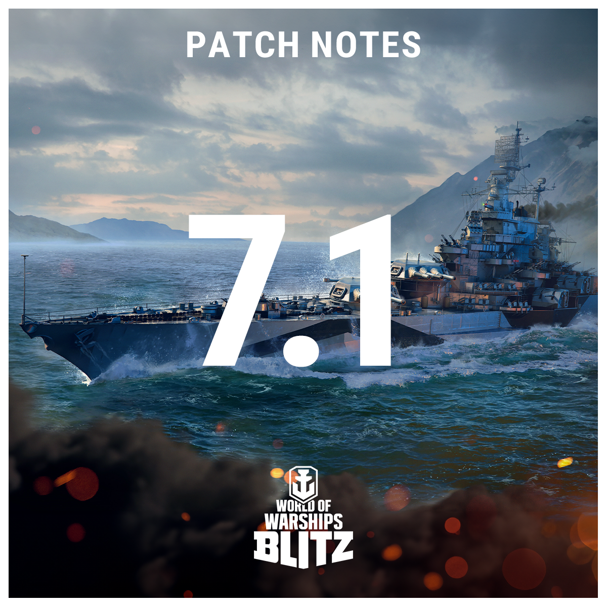 Патчноут версии 7.1 – World of Warships Blitz