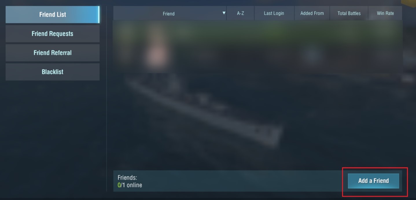 How to find friends? – World of Warships Blitz